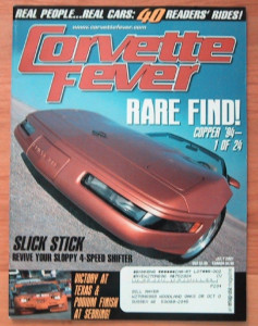 CORVETTE FEVER 2001 JULY - C5-Rs, RARE COPPER '94